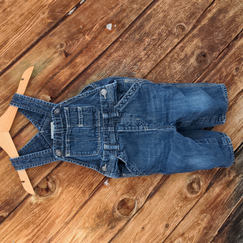 Gap denim overalls Cotton  12-18m